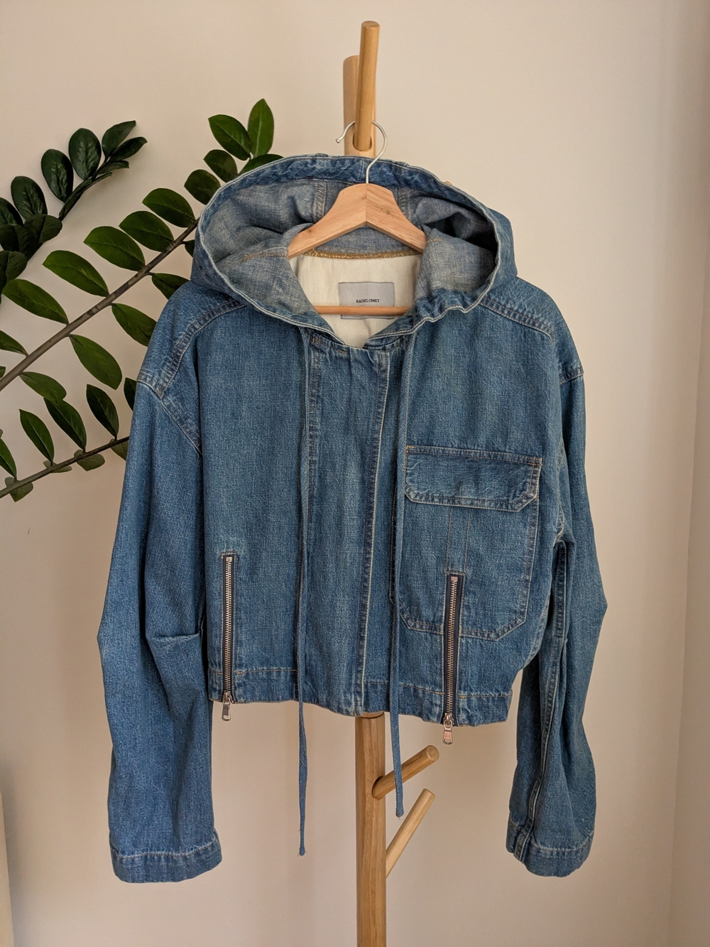 Rare Rachel Comey Wilson Hooded Denim Jacket S/M